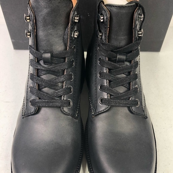 Bloomingdales The Mens Store Leather Lace Up Boots main image 10